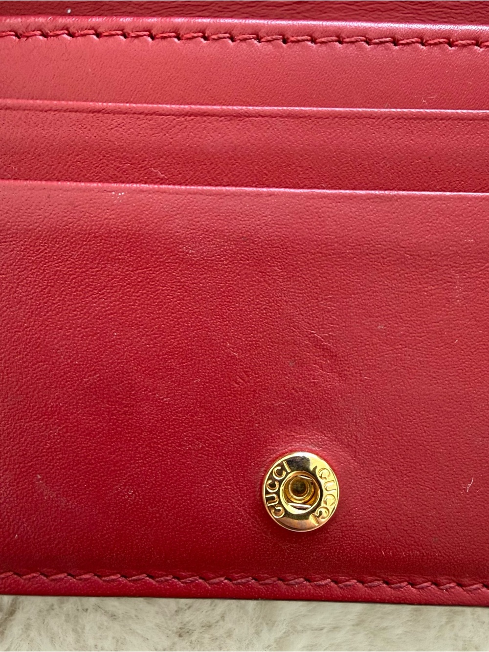 Gucci unisex wallet GG logo Authentic - Picture 8 of 12